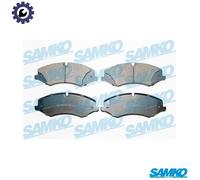 LPR 05P1600 Brake pad set