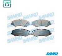LPR 05P1600 Brake pad set