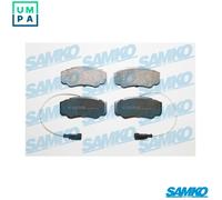BRAKE PAD SET DISC BRAKE 5SP1662 FOR NISSAN YD25DDTi 2.5L ZD30DDTi 3.0L 4cyl