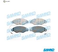 BRAKE PAD SET DISC BRAKE 5SP1663 FOR NISSAN TD27T/TTD27 2.7L BD-30Ti 3.0L 4cyl