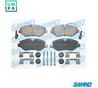 BRAKE PAD SET DISC BRAKE 5SP1669 FOR NISSAN YD25DDTi/YD25K3LD-5MI 2.5L 4cyl