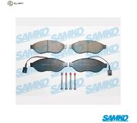 LPR 05P1698 Brake pad set