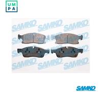 BRAKE PAD SET DISC BRAKE 5SP1735 FOR MERCEDES-BENZ OM 651.960 2.1L 4cyl M-CLASS
