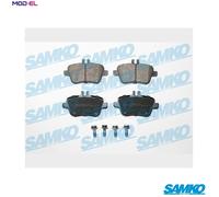 BRAKE PAD SET DISC BRAKE 5SP1782 FOR MERCEDES-BENZ GLA-CLASS/SUV B-CLASS 1.8L