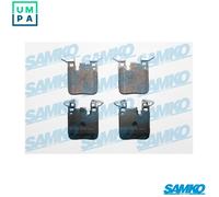 Brake pads 5SP1803 SAMKO for BMW 1 Sports Hatch 3 4 Coupe 3 Gran Turismo 2 Coupe