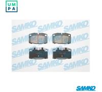 BRAKE PAD SET DISC BRAKE 5SP190 FOR VAUXHALL NOVA/Hatchback CARLTON/Mk/III 1.0L