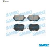 BRAKE PAD SET DISC BRAKE 5SP1986 FOR SKODA OCTAVIA/III/Combi VW SHARAN 1.6L 3cyl