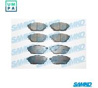 BRAKE PAD SET DISC BRAKE 5SP2000 FOR MITSUBISHI 4M42-0AT 3.0L 4D31T 3.3L 4cyl