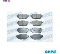 BRAKE PAD SET DISC BRAKE 5SP2000 FOR MITSUBISHI 4M42-0AT 3.0L 4D31T 3.3L 4cyl