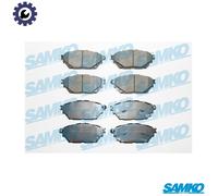 BRAKE PAD SET DISC BRAKE 5SP2000 FOR MITSUBISHI 4M42-0AT 3.0L 4D31T 3.3L 4cyl