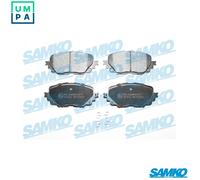 Brake pads 5SP2002 SAMKO for MAZDA FIAT ABARTH