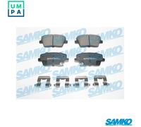 BRAKE PAD SET DISC BRAKE 5SP2142K FOR HYUNDAI i30/FASTBACK/III ELANTRA/GT 2.0L