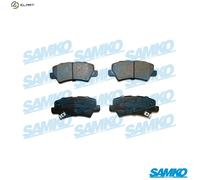 BRAKE PAD SET DISC BRAKE 5SP2182 FOR KIA PICANTO/III G3LD/G3LA/G3LE/G3LC 1.0L
