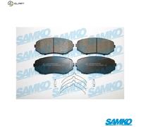 BRAKE PAD SET DISC BRAKE 5SP2207 FOR MITSUBISHI 4B12 2.4L 4B40 1.5L 4N14 2.3L