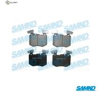 BRAKE PAD SET DISC BRAKE 5SP2245 FOR MERCEDES-BENZ M 264.920 2.0L 4cyl GLC