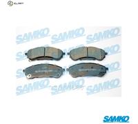 Brake pads 5SP2249 SAMKO for FORD RANGER
