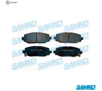 BRAKE PAD SET DISC BRAKE 5SP2274 FOR JEEP EC1 2.0L EBH 2.1L 4cyl WRANGLER IV