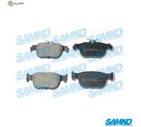 Brake pads 5SP2277 SAMKO for VW SKODA AUDI SEAT CUPRA FORD