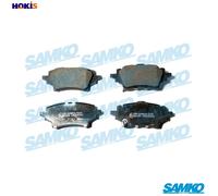 BRAKE PAD SET DISC BRAKE 5SP2296 FOR SUZUKI TOYOTA MAZDA 2ZR-FXE 1.8L 4cyl SWACE