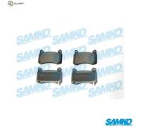BRAKE PAD SET DISC BRAKE 5SP2301 FOR TESLA MODEL/Y
