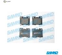 BRAKE PAD SET DISC BRAKE 5SP2320 FOR TOYOTA G16E-GTS 1.6L 3cyl YARIS