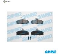 BRAKE PAD SET DISC BRAKE 5SP234 FOR SKODA FORMAN/Forman FAVORIT/Pickup FORD