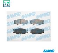 FITS FOR NISSAN 300ZX 3.0 BRAKE PAD SET, DISC BRAKE 5SP264 SAMKO