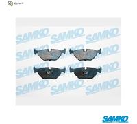 Brake pads 5SP297 SAMKO for BMW WIESMANN