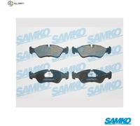 BRAKE PAD SET DISC BRAKE 5SP304 FOR DAEWOO LANOS/SENS CIELO NEXIA ESPERO OPEL