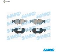 BRAKE PAD SET DISC BRAKE 5SP310 FOR SAAB 900/Hatchback//Combi/Convertible 2.0L