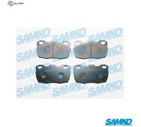Brake pads 5SP332 SAMKO for LAND ROVER DEFENDER Station Wagon DEFENDER Cabrio