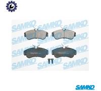 SAMKO 5SP355 Brake Pad Set, disc brake for NISSAN