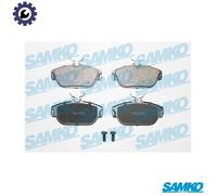 Fits SAMKO 5SP382 Brake Pad Set, Disc Brake