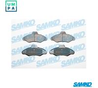 BRAKE PAD SET DISC BRAKE 5SP383 FOR FORD ESCORT/CLASSIC/Turnier/VI/NOMADE/Mk