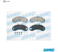 Brake pads 5SP415 SAMKO for MERCEDES-BENZ MB Bus MB Van MB Platform/Chassis