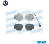 Fits SAMKO 5SP431 Brake Pad Set, Disc Brake
