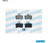 BRAKE PAD SET DISC BRAKE 5SP440 FOR ZHONGHUA CHERY AUDI 100/5000 A4/S4 4000 1.8L