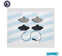 BRAKE PAD SET DISC BRAKE 5SP462 FOR FIAT SEICENTO/600/Hatchback/Van PUNTO 0.7L Y