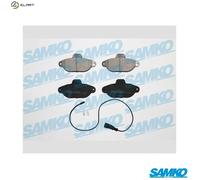 BRAKE PAD SET DISC BRAKE 5SP462 FOR FIAT SEICENTO/600/Hatchback/Van PUNTO 0.7L Y