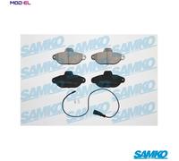 BRAKE PAD SET DISC BRAKE 5SP462 FOR FIAT SEICENTO/600/Hatchback/Van PUNTO 0.7L Y