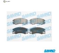 Brake pads 5SP565 SAMKO for OPEL ISUZU