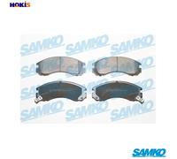BRAKE PAD SET DISC BRAKE 5SP578 FOR MITSUBISHI L200/STORM STRADA NATIVA/II 2.3L