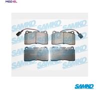 BRAKE PAD SET DISC BRAKE 5SP674 FOR ALFA ROMEO LANCIA VOLVO 2.0L 4cyl GIULIETTA