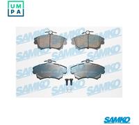 BRAKE PAD SET DISC BRAKE 5SP711 FOR VOLVO B4204T2/4204T3 1.9L 4cyl S40 I