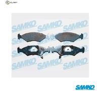 LPR 05P737 Brake pad set