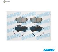 SAMKO 5SP750 Brake Pad Set, disc brake for RENAULT