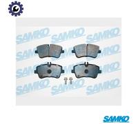 BRAKE PAD SET DISC BRAKE 5SP767 FOR MERCEDES-BENZ C-CLASS/Sportcoupe/T-Model