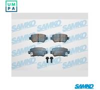 LPR 05P811 Brake pad set