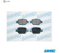 BRAKE PAD SET DISC BRAKE 5SP837 FOR TOYOTA COROLLA/ALTIS/Verso/SPACIO/FIELDER