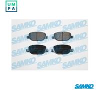 LPR Brakes Brake Pad Set 5SP855 - Disc Brake for Alfa Romeo Lancia 939 1.9L 4cyl 159